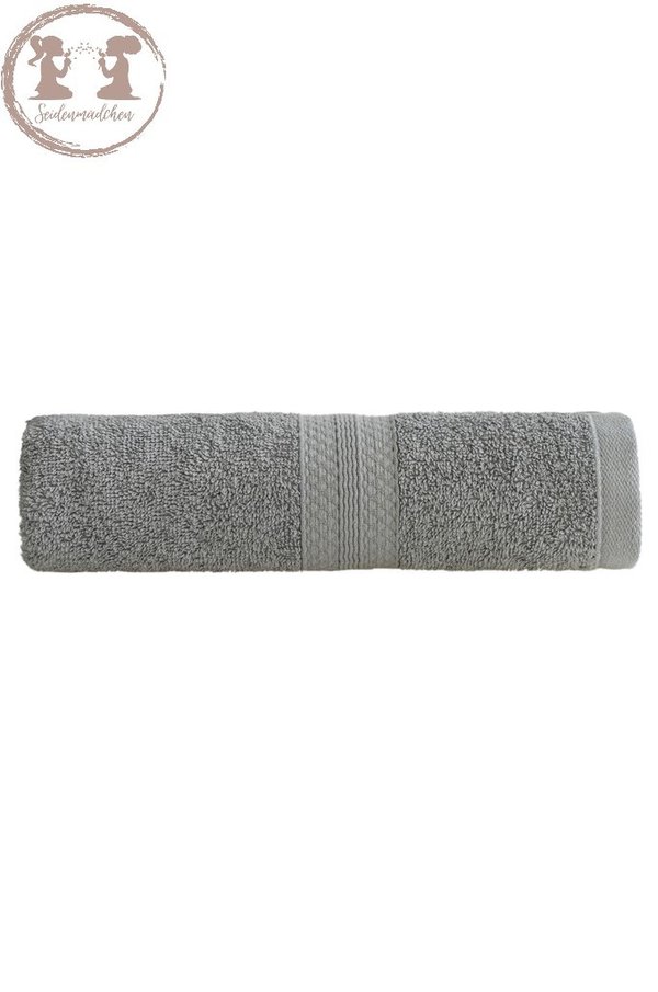Badehandtuch MALLORCA aus 100% Baumwolle 50*100cm Farbe: Grau